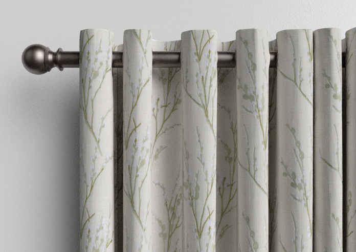 Laura Ashley Pussy Willow Embroidery, Hedgerow - Made to Measure Curtains - Image 12